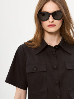 Блузка женская 12521-33090 black - Eleganzza фото 2