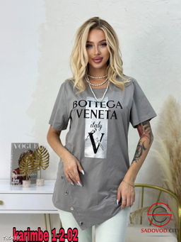 Женская повседневная футболка - Bruno фото 3
