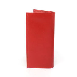 Портмоне женское Croco-ПР-965 натуральная кожа 3 отд, 10 карм, красный матовый (16) 265463  фото 2