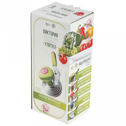 Машинка закаточная полуавтомат Виктория Улитка, алюминий, оцинкованная сталь, пластмассовая ручка, сиреневый, в коробке (Россия) - Домашняя мода фото 5