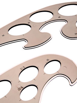 Набор лекало, 3 штуки