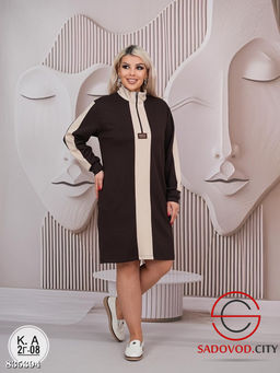 Платье женское на полузамке - Bruno фото 4