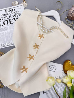 Трикотажный жакет