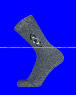 Цена за 12 пар.Термоноски мужские собачья шерсть Ромбики арт. 1602-1