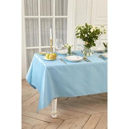 Скатерть Этель Elegance 150*220 +/-3см, цв.серо-синий, пл. 192 г/м2, хл с ВГМО  фото 6