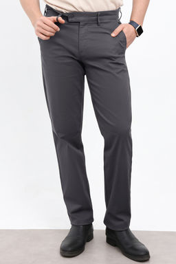 Antrasit Erkek Dokulu Kumas Pantolon TMNAW26PL00029