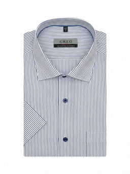 Сорочка мужская короткий рукав GREG 121/109/7489/1p
