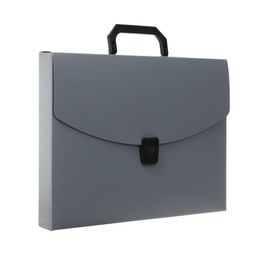 Папка-портфель А4, 1 отделение, 700 мкм, Calligrata, до 300 листов, серая  фото 2