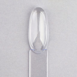 Палитра для лаков на кольце, 50 ногтей, форма овал, прозрачная