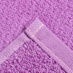 Полотенце махровое Этель цвет сиреневый 30х60см, 350 г/м2, 70% хлопок,30% бамбук  фото 3