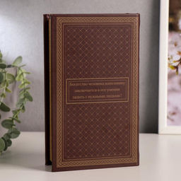 Шкатулка книга - сейф «Финансист», тиснение, 21×13×5 см