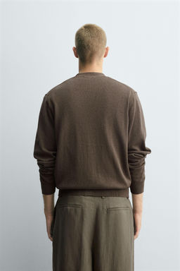 LIGHTWEIGHT TEXTURED CARDIGAN - Zara фото 3