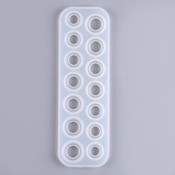 Молд силиконовый  «Кольца», 14 форм колец