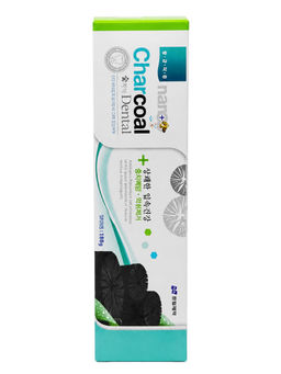 Hanil Зубная паста с серебром и бамбуковым углем / Whitening Bamboo Charcoal Toothpast, 180 мл