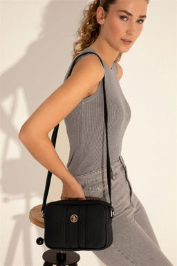 Женская черная сумка через плечо Неожиданная скидка в корзине - U.s. polo assn фото 2