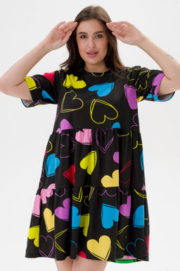 Платье женское из кулирки Бохо солнечное сердце - Амадэль фото 7