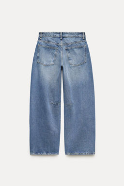 TRF BAGGY BALLOON MID-RISE JEANS - Zara фото 8