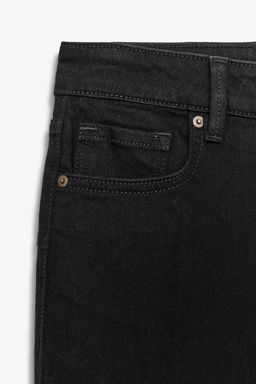 JEANS ZW COLLECTION BOOTCUT TIRO MEDIO / Negro - Zara фото 8