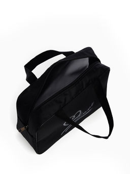 Косметичка-сумка на молнии в сетку, большая, с ручками, с рисунком, серая