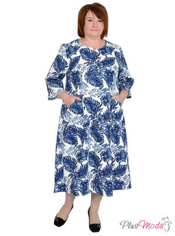 Платье Модель №598 размеры 44-82 - Plusmoda фото 3