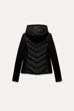 CONTRAST PUFFER JACKET - Zara фото 4