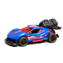 Гоночная машинка свет, звук с имитацией дыма, 1:32, Fast Racers, фиолетовая