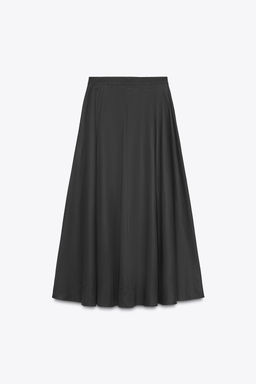 PLEATED MIDI SKIRT - Zara фото 7