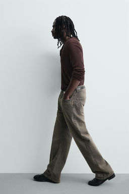 JEANS LOOSE FIT / Marr?n - Zara фото 6