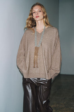 OVERSIZE WOOL JUMPER - Zara фото 14