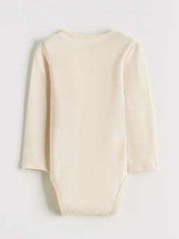 Uzun Kollu Bisiklet Yaka K?z Bebek ??t??tl? Body