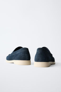 SPLIT SUEDE DECK SHOES - Zara фото 5