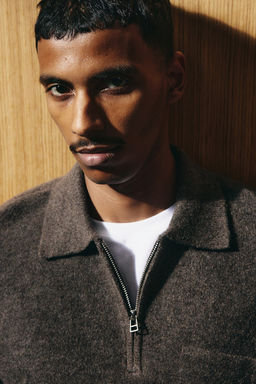 Jersey con media cremallera Regular Fit - H&m фото 5