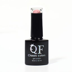 Гель лак для ногтей, CLASSIC COLORS, 3-х фазный, 8мл, LED/UV, цвет розовый румянец (46) - Queen fair фото 8