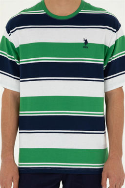 Мужская зеленая футболка - U.s. polo assn фото 6