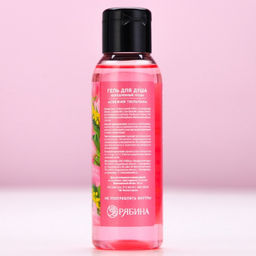 Цена за 2 шт. Гель для душа С 8 Марта!, 100 мл, аромат свежего тюльпана, Чистое счастье  фото 5