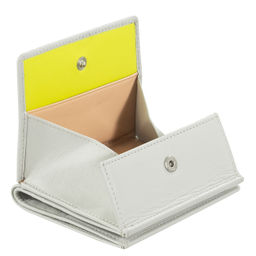 Итальянский кожаный кошелек DuDu серии Flavio | жемчужный - Dudubags фото 4