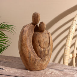 Абстракция Семья, 16?7?26 см, манговое дерево