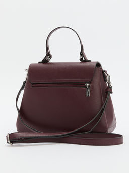 Женская сумка с ручкой TAMARIS Carolina Артикул 4370670, бордовый - Armani exchange фото 5