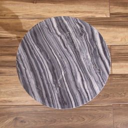 Стол кофейный, 41×41×57 см, алюминий, мрамор