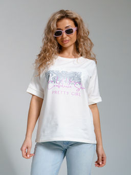 940/1 Футболка "Молочный"