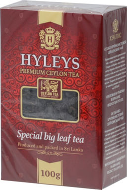 HYLEYS. Крупнолистовой особый 100 гр. карт.пачка ШРИ-ЛАНКА