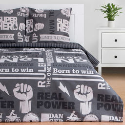 Постельное бельё 2-спальное Этель Super man, бязь