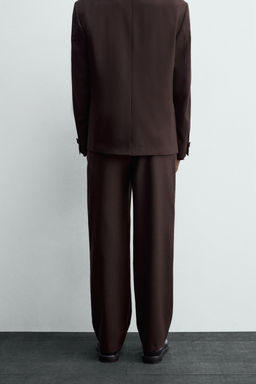WOOL SUIT TROUSERS - Zara фото 3