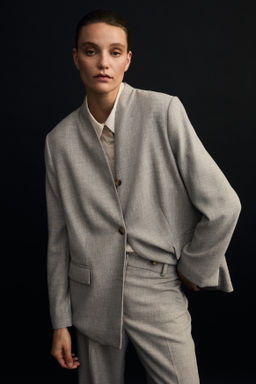 Blazer sin solapas - H&m фото 2