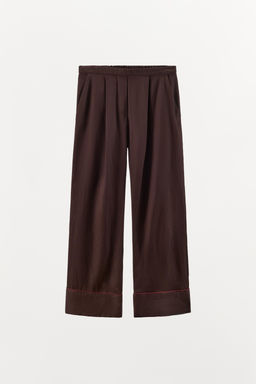 CONTRAST STRIPE PYJAMA TROUSERS