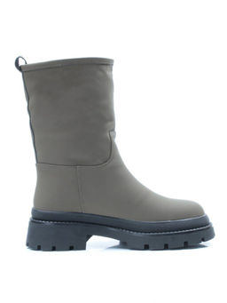 04-C188M Ботинки зимние женские (натуральная кожа (нубук) натуральный мех) - Фабричный китай фото 10