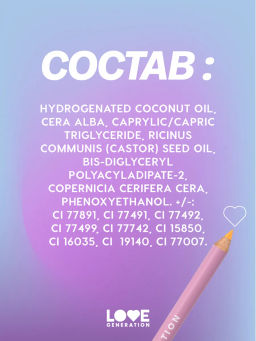 Love Generation Карандаш для глаз тон 10 оранжевый  фото 10