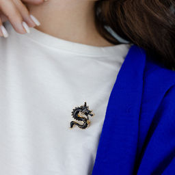 Брошь Арт. 3-3123-Y - MyGemma фото 2