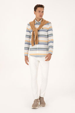 Erkek Krem Uzun Kollu G_mlek - U.s. polo assn фото 11