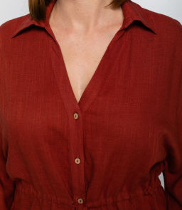 Костюм #ОКТ215002, терракотовый - Dommod фото 5